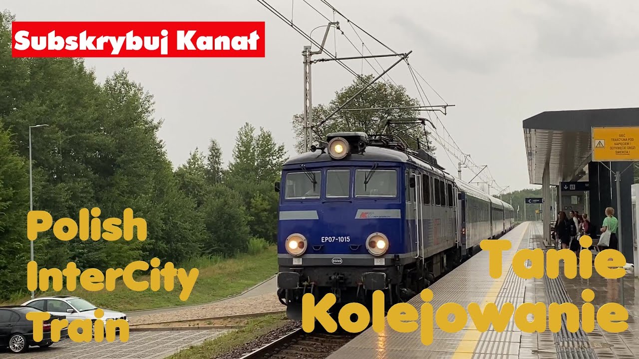 IC 23100 IC JAGIEŁŁO Lublin Główny - Kraków Główny - Polish Intercity Train - Tanie Kolejowanie