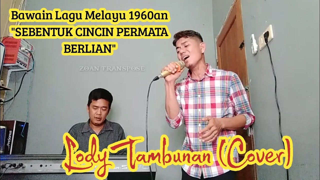 Sebentuk Cincin Permata Berlian Cover Lody Tambunan @ZoanTranspose