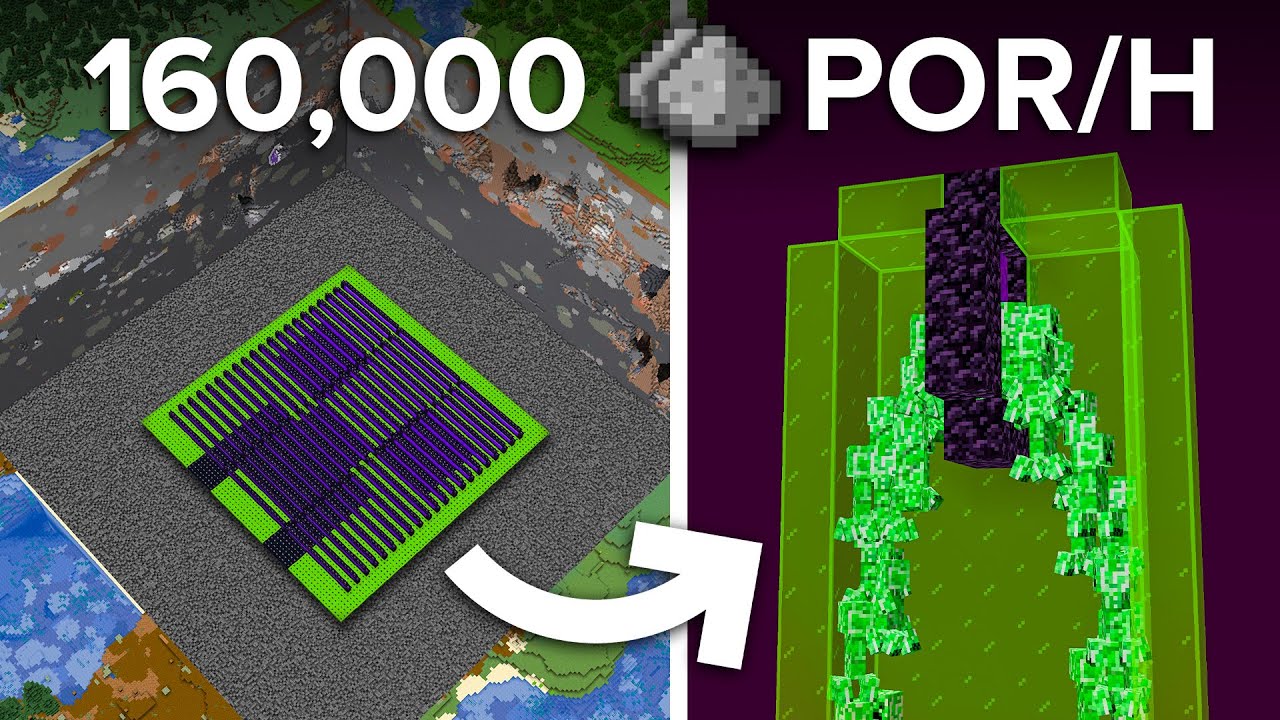 Construimos una Granja de Creepers Ultrarrápida en Minecraft