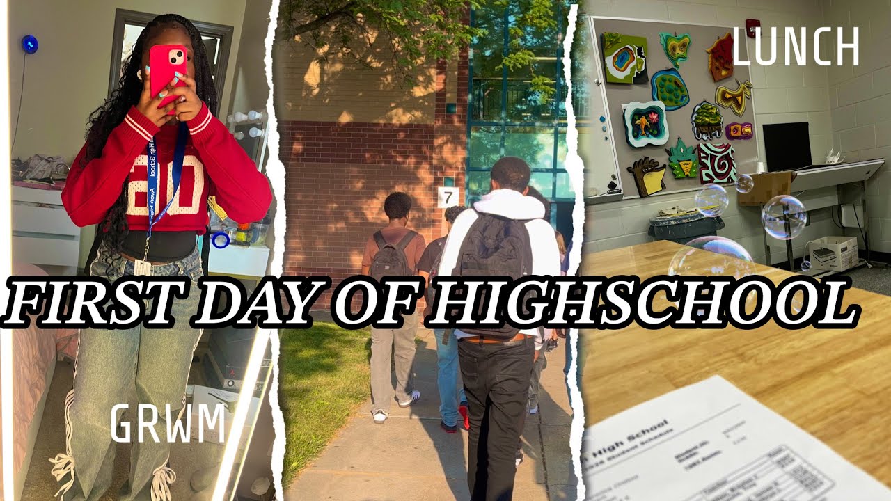 FIRST DAY OF HIGH SCHOOL VLOG| GWRM, Lunch, etc| FRESHMAN EDITION 