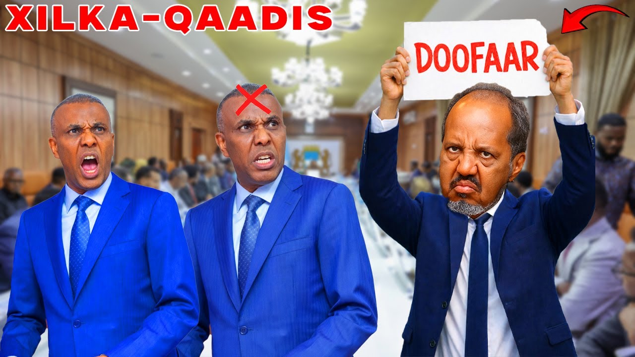 DEG DEG: Xasan Sh oo Caawa Ciil kala dul dhacay Xamse Xilkiina ka qaaday & Dagaal ka socda Villa S..