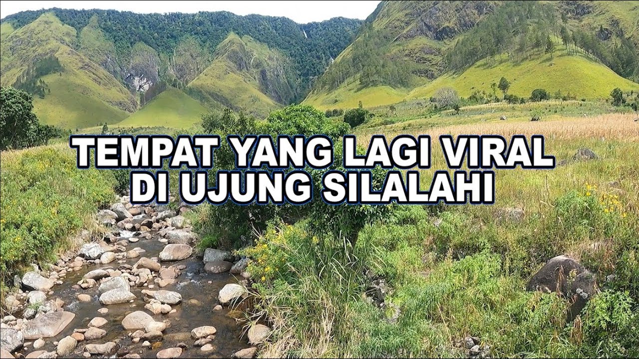 INILAH JALAN MENUJU TEMPAT YANG LAGI VIRAL DI UJUNG SILALAHI