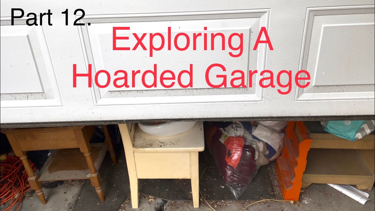 Part 12  Hoarder House Garage Exploration, The Musicians House   HD 1080p