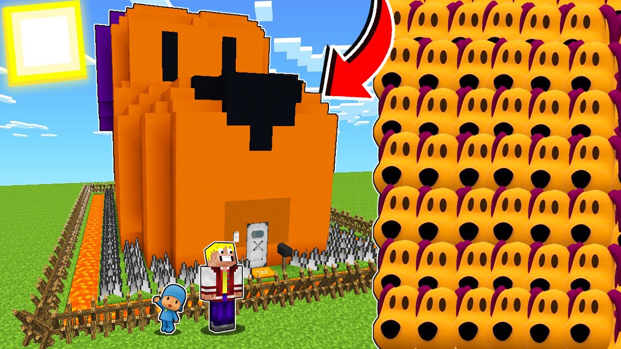 BASE 100% SEGURA VS APOCALIPSIS DE LULA DE POCOYÓ EN MINECRAFT