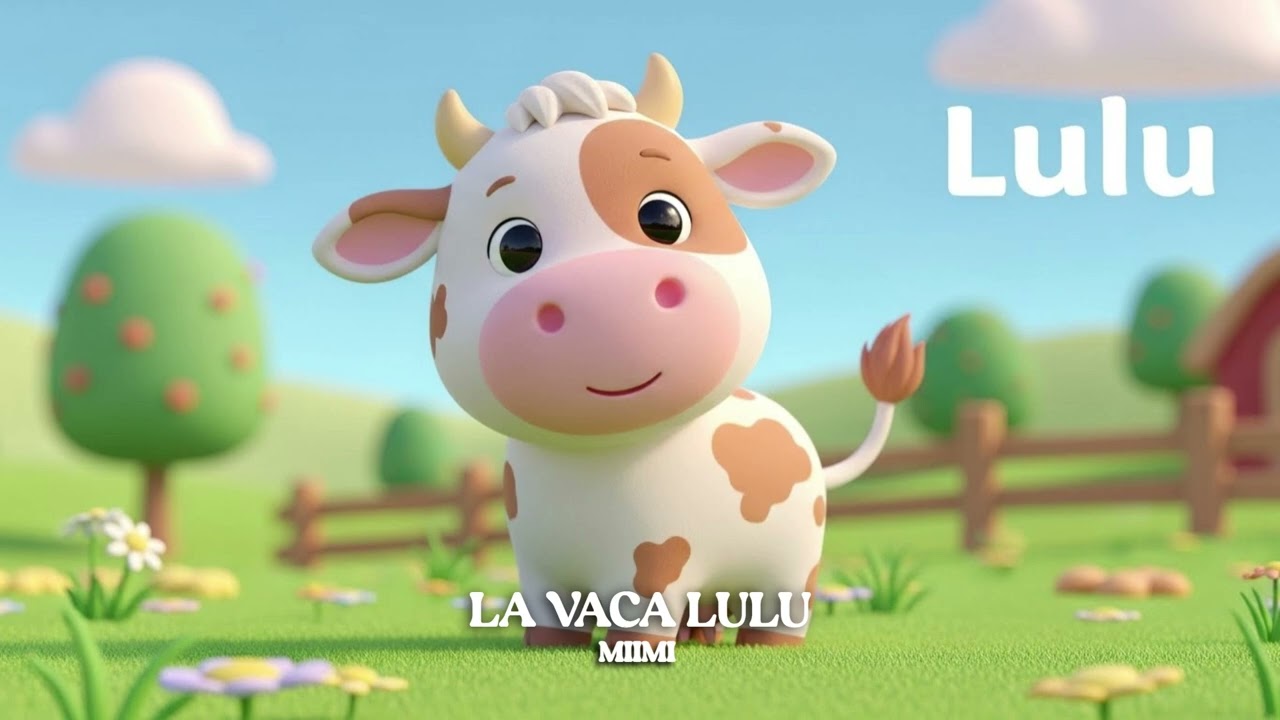 La Vaca Lulú ✉️🐄 | Canción para niños #cancionesinfantiles #diversióneducativa