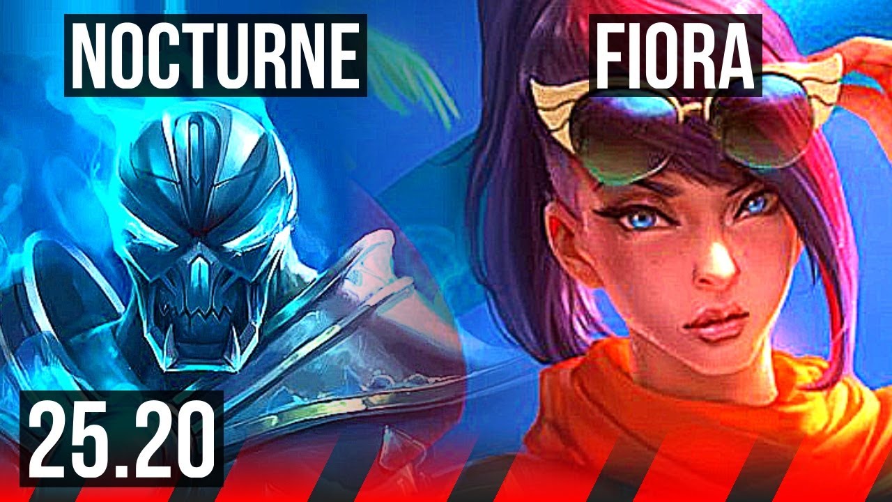 NOCTURNE vs FIORA (TOP) | KR Master | 25.20