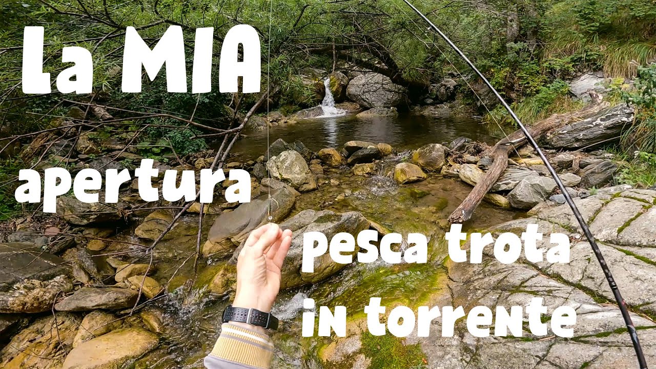 La MIA apertura PESCA in TORRENTE alla TROTA | Condizioni PERFETTE e molte TROTE SELVATICHE!
