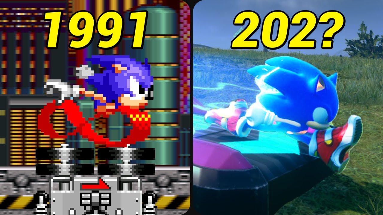 Эволюция Sonic Dash Pad (1991-2023)