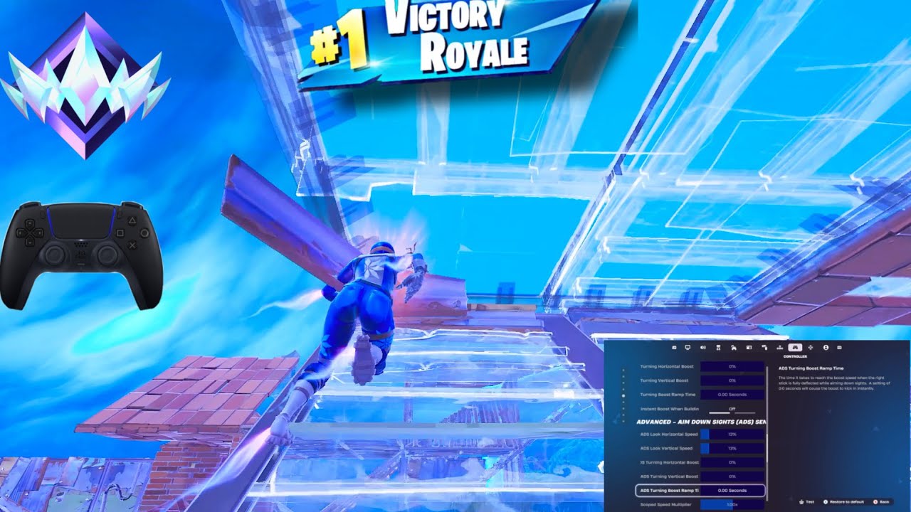 *UPDATED* BEST Controller Settings For Fortnite Chapter 7! (PS5/XBOX/PS4/PC)