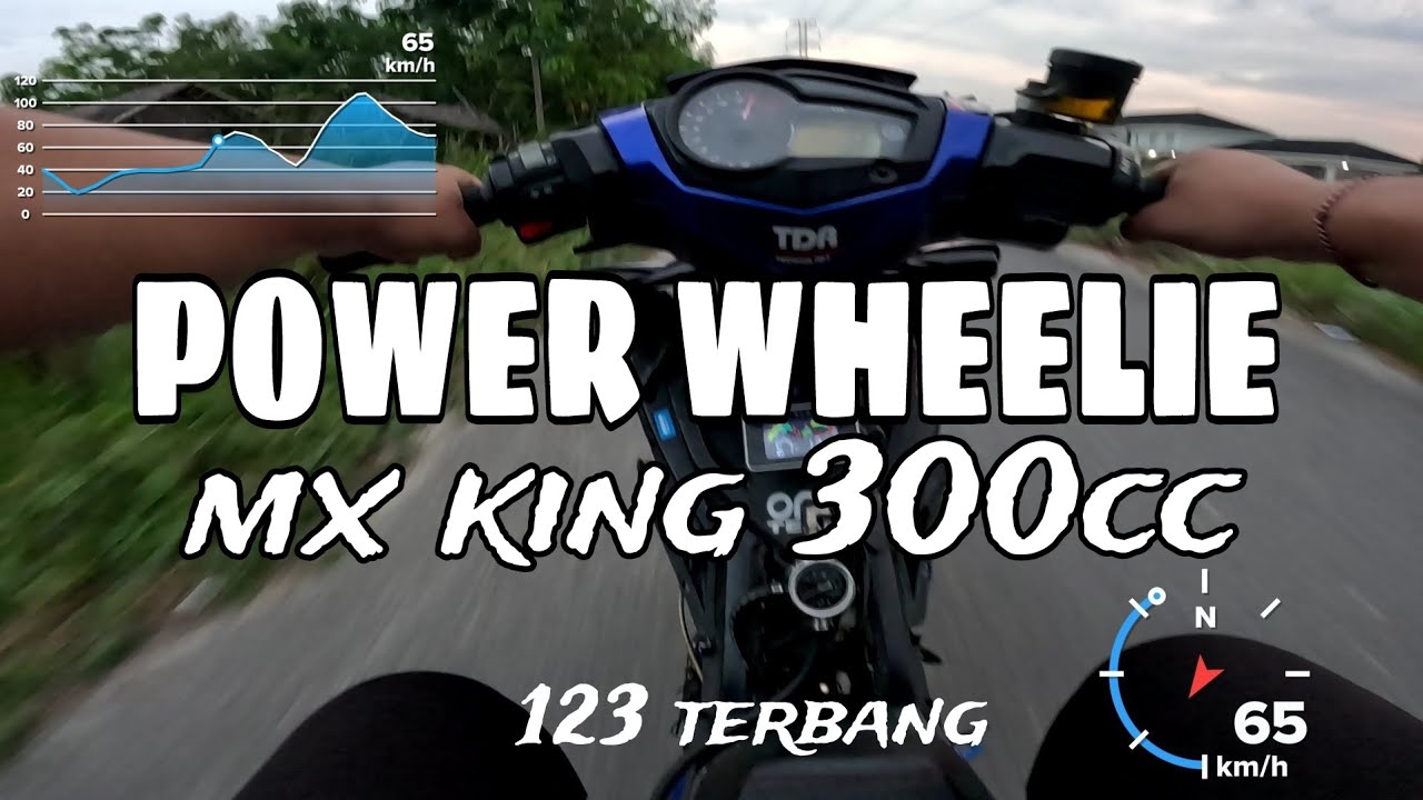 nyoride pakai mx king 300cc