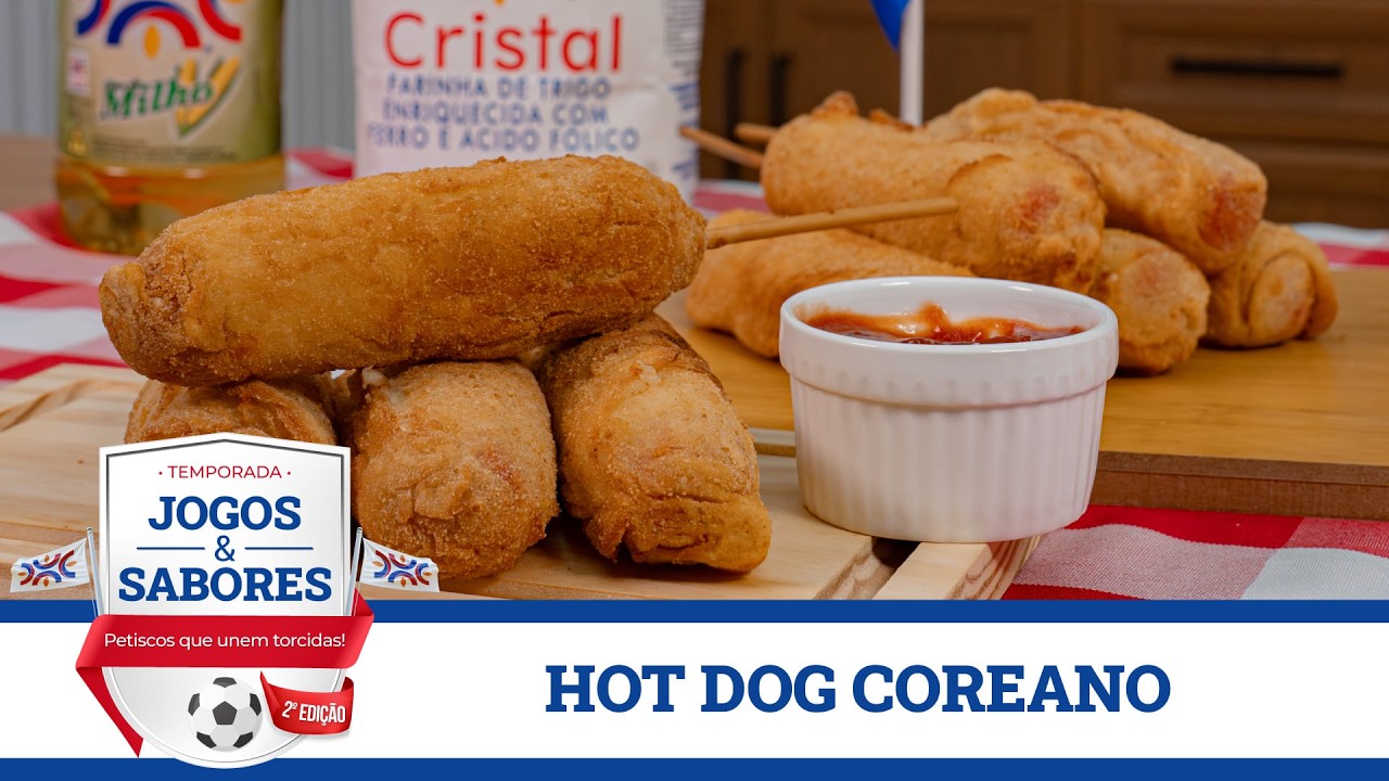 EP.06 - Hot Dog Coreano | Cachorro-Quente no palito | Receita perfeita e fácil