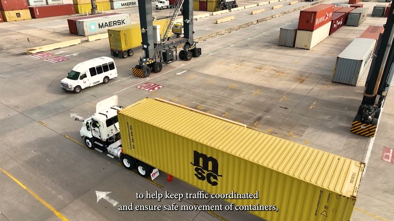 Port Houston's Container Terminal Tour
