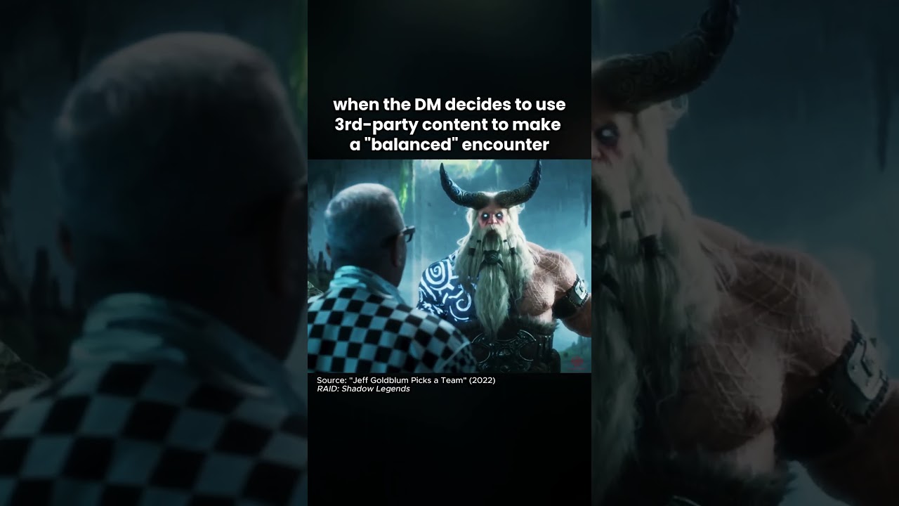 DM tries to make balanced D&D encounter #dnd #dndmemes #dungeonsanddragons #dnd5e #DNDtiktok #TTRPG