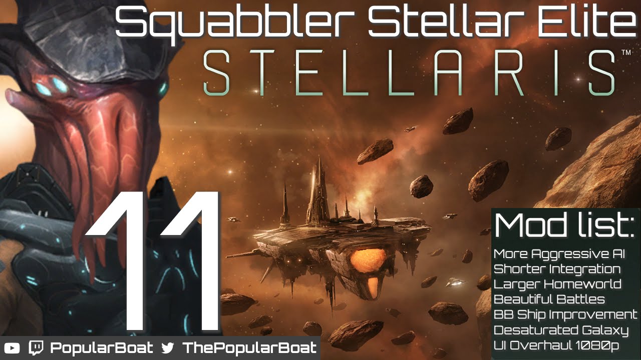 Squabbler Stellar Elite [Modded Stellaris | 600 Systems] - Part 11 - Aggressive neighbours