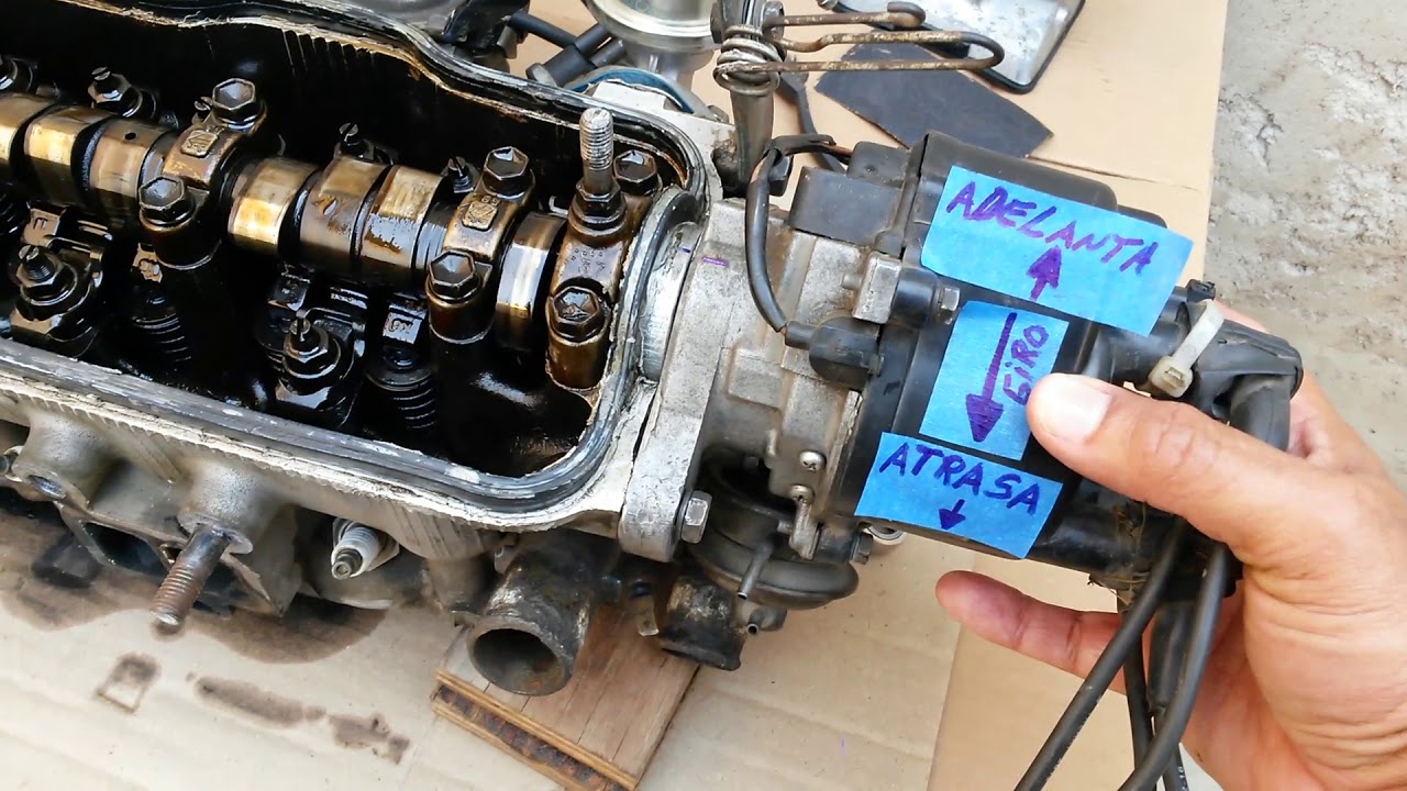 COMO AJUSTAR VÁLVULAS EN UN MOTOR TOYOTA 2E 1.3L.