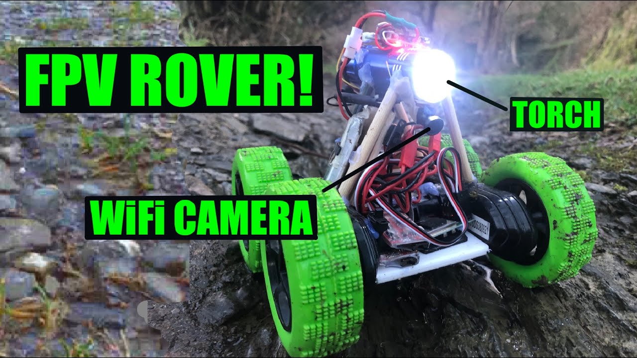 How to build a DIY FPV Rover