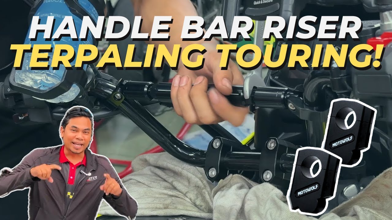 PASANG HANDLE BAR RISER MOTOWOLF LEBIH SELESA! | SUZUKI VSTROM 250 SX