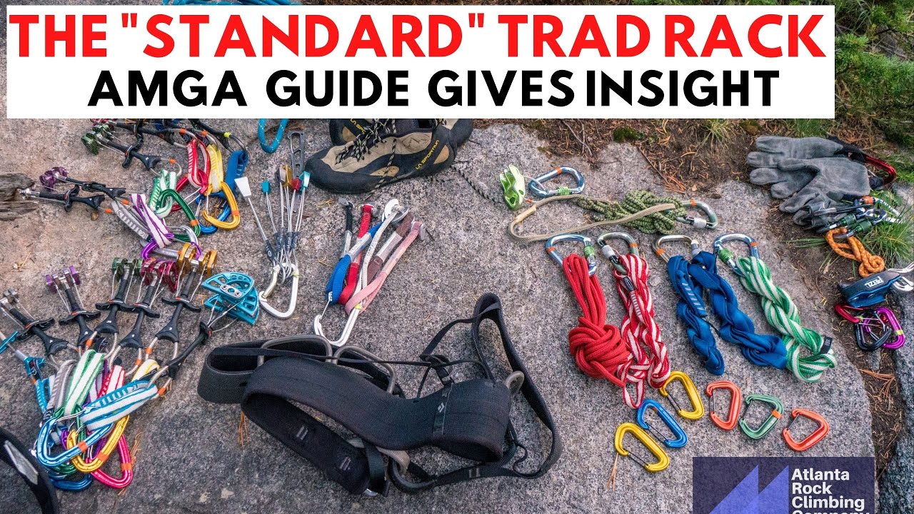 What's on a Standard Trad Rack? | How to build your first trad kit