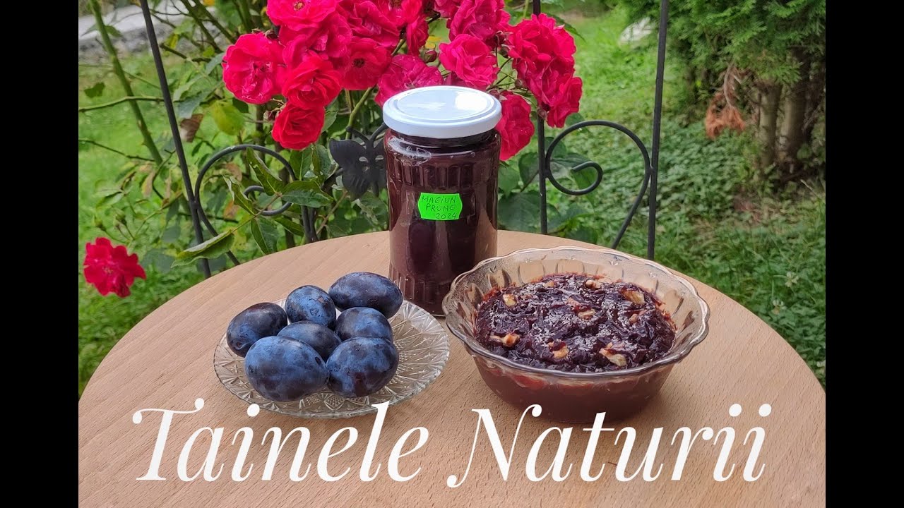 Magiun de prune fără zahăr,rețetă din bătrâni