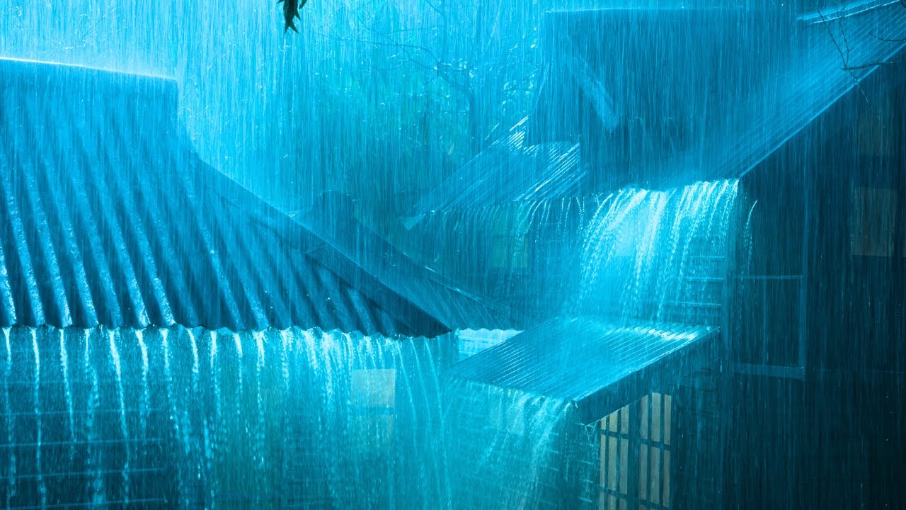 Apaga tu Cerebro | Sonido de Lluvia y Truenos 💤 Para Dormir al Instante Sin Pensar