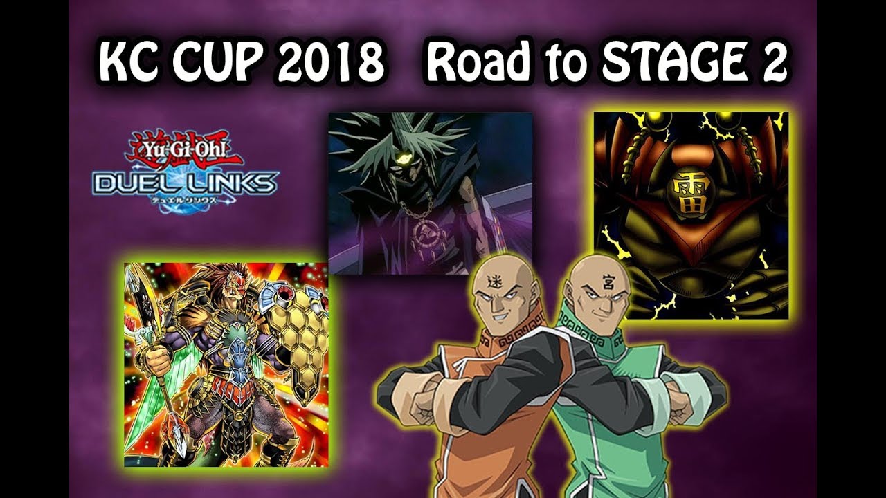 KC CUP 2018 - My Road to Stage 2 - DLv 20 - Highlights [Yu-Gi-Oh! Duel Links]