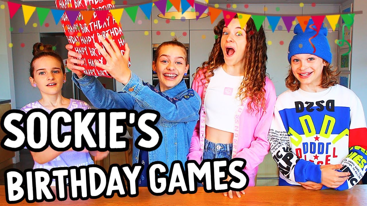 SOCKIE'S 14th Birthday GAMES Challenge w/ The Norris Nuts