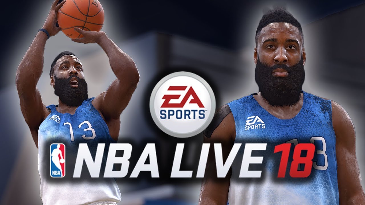 NBA LIVE 18 JAMES HARDEN FREESTYLE PRACTICE MODE GAMEPLAY