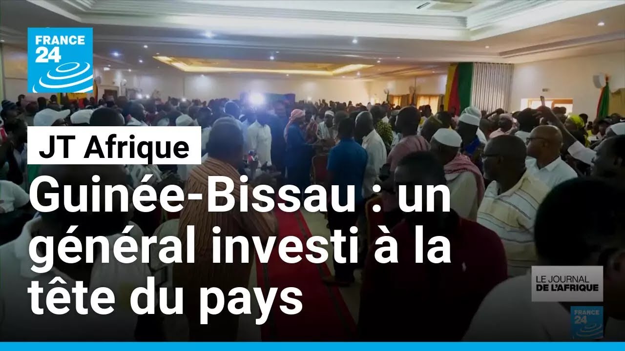 Guinée-Bissau : Embalo est arrivé à Dakar, un général investi à la tête du pays • FRANCE 24