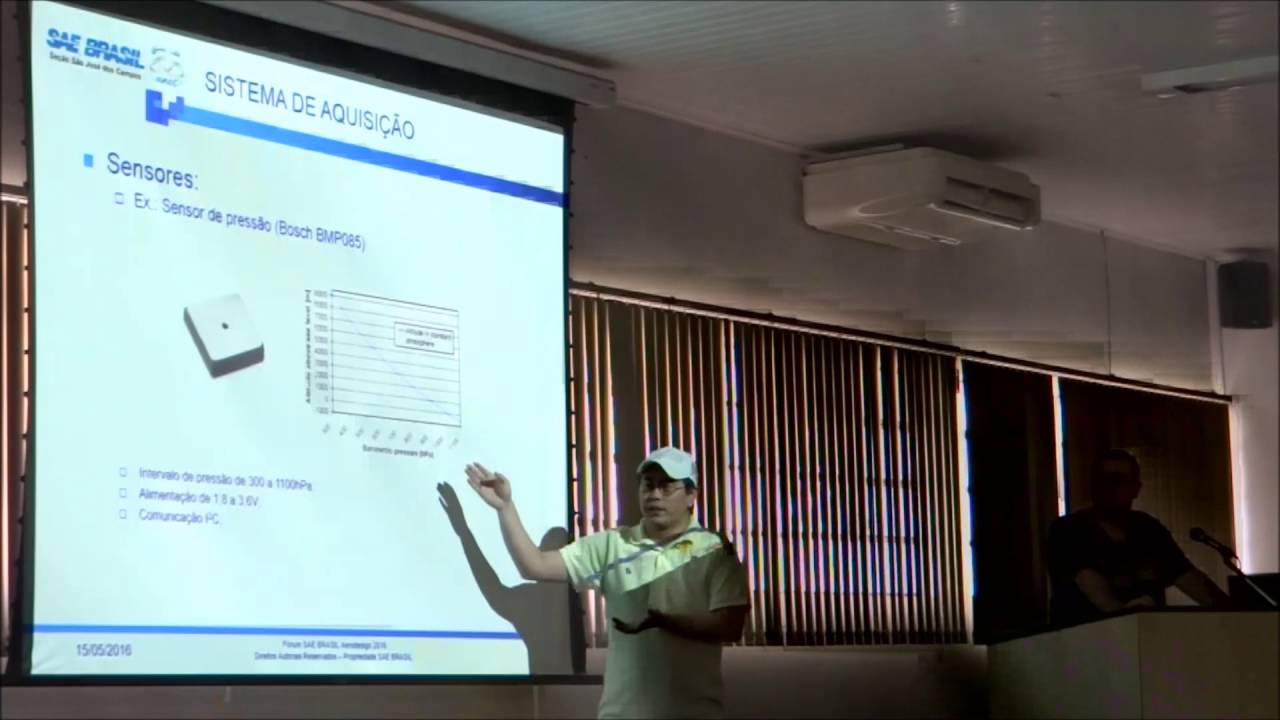 5° Fórum SAE BRASIL Aerodesign 2016 - Sistema de aquisição de dados