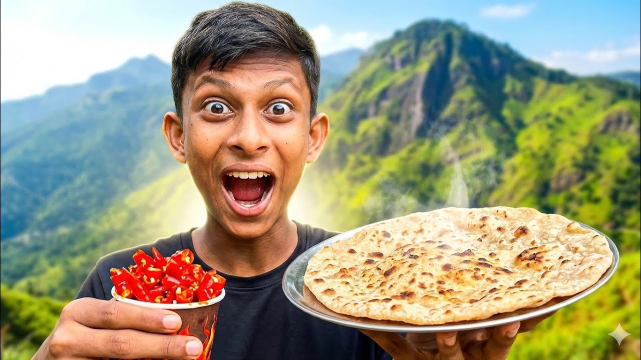 We climbed an AMAZING Mountain and Ate Roti with Chilli Paste