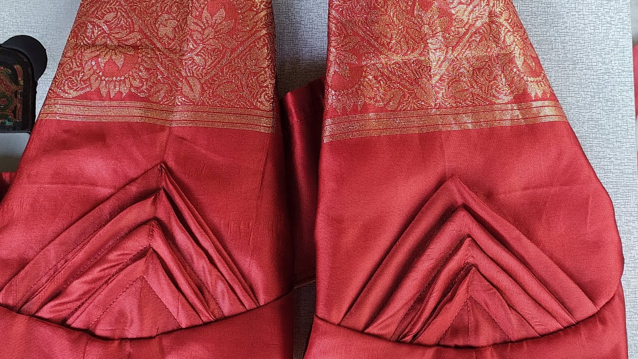trending sleeves design cutting and stitching# blouse baju design#fashion#  baju design#blousedesign