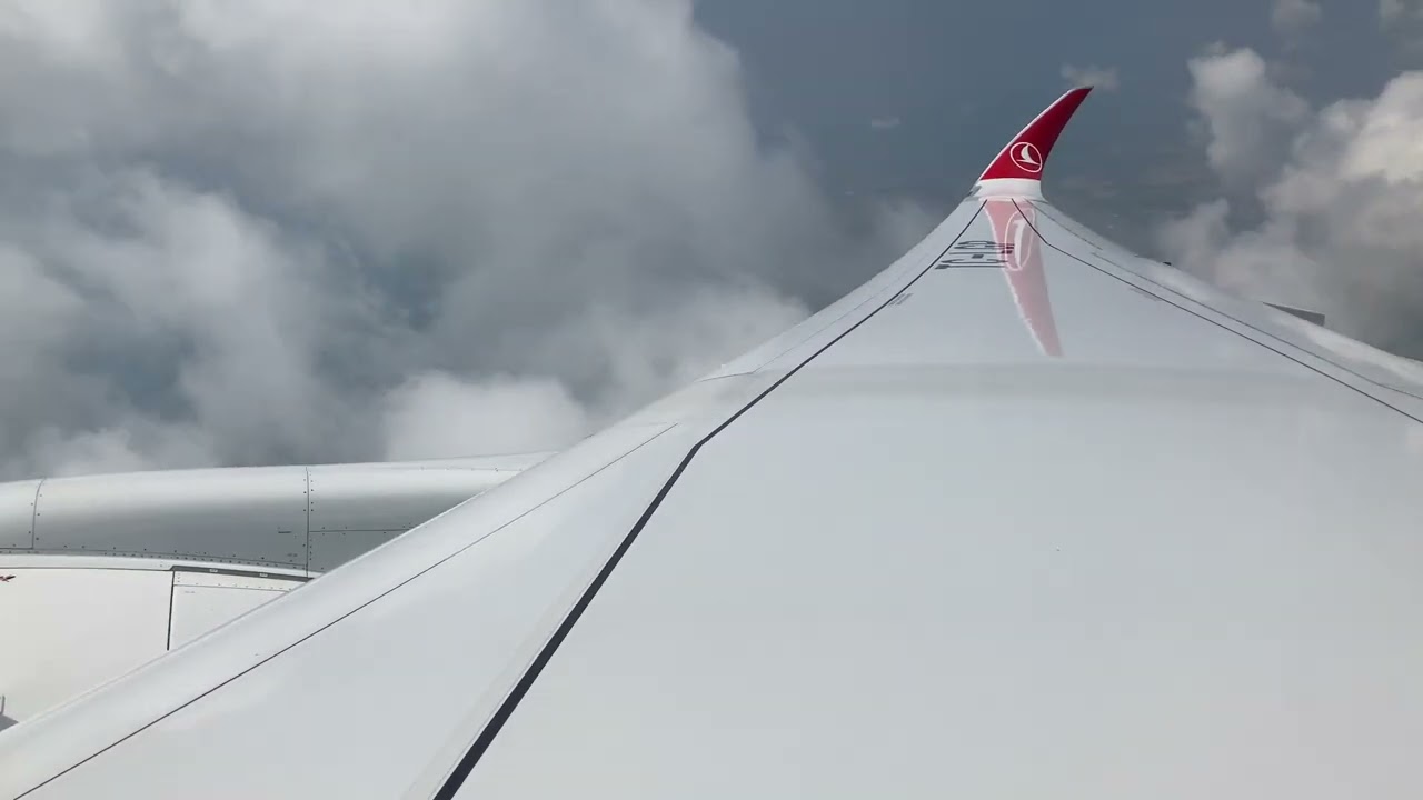 Turkish Airlines Airbus A350-900 TK168 Take-off from Singapore