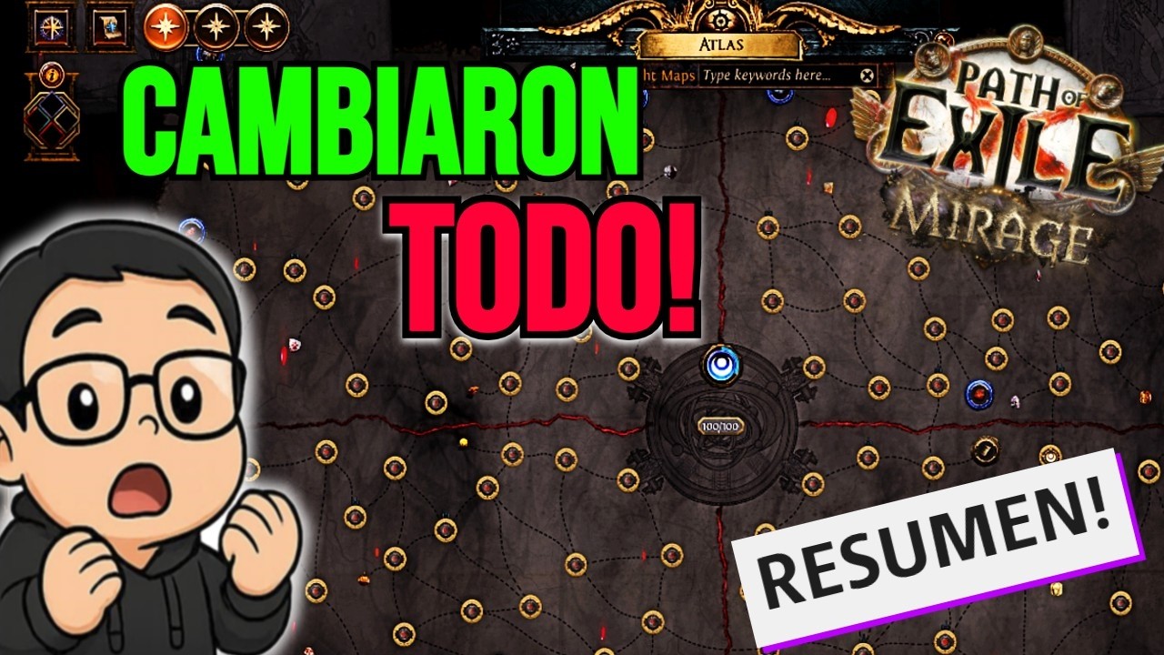 [POE1] Resumen completo de MIRAGE – Nuevo ATLAS, Mecanica, Skills y mas