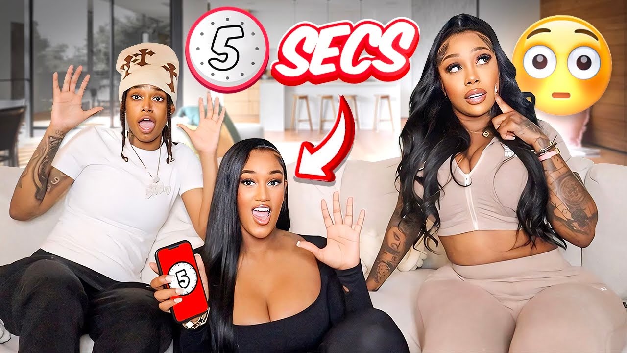 SPICY 5 SECOND CHALLENGE W/ KIANNAJAY & RAYSOWAVY