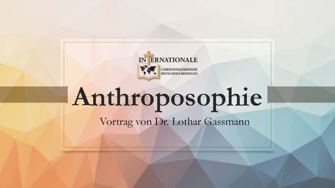 Anthroposophie, Homöopathie, Weleda, Demeter, Waldorfschulen – was steckt dahinter?| Lothar Gassmann