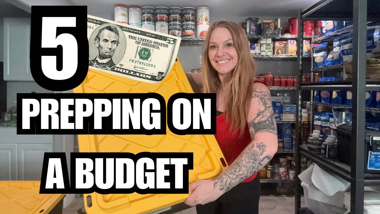 Prepping on a budget of 5$ 
