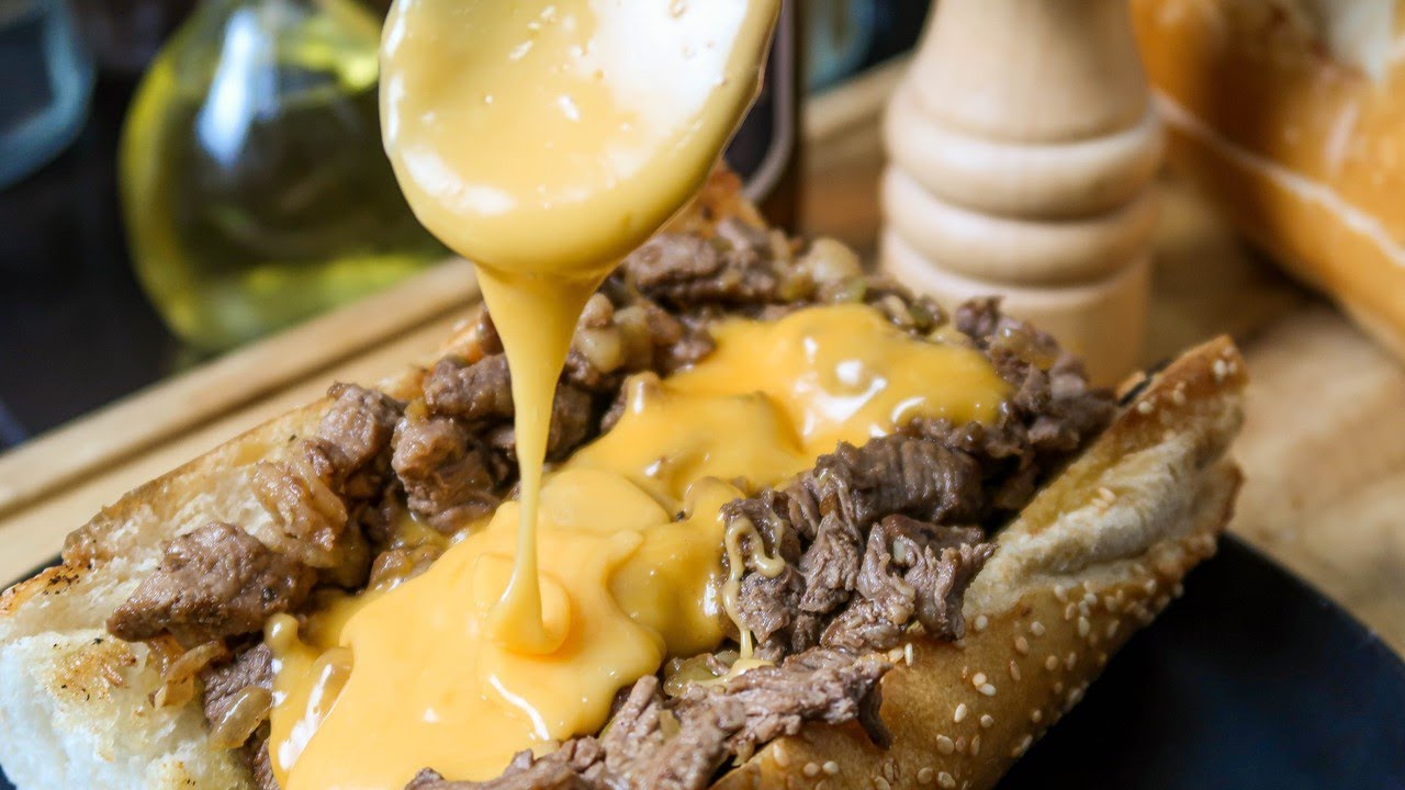 EL MEJOR SÁNDWICH DE CARNE - RECETA PHILLY CHEESESTEAK