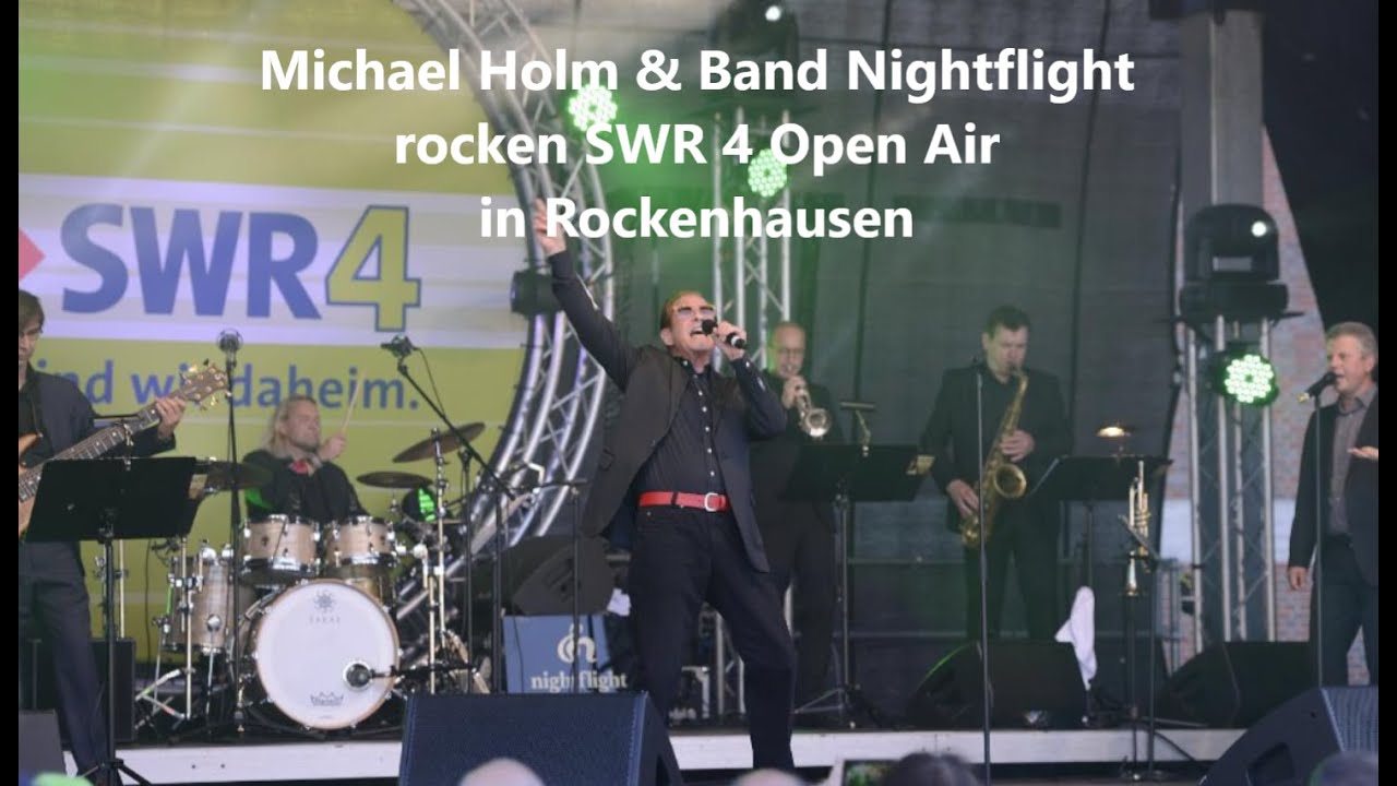 SWR4 Open Air - Michael Holm & Nightflight rocken Rockenhausen