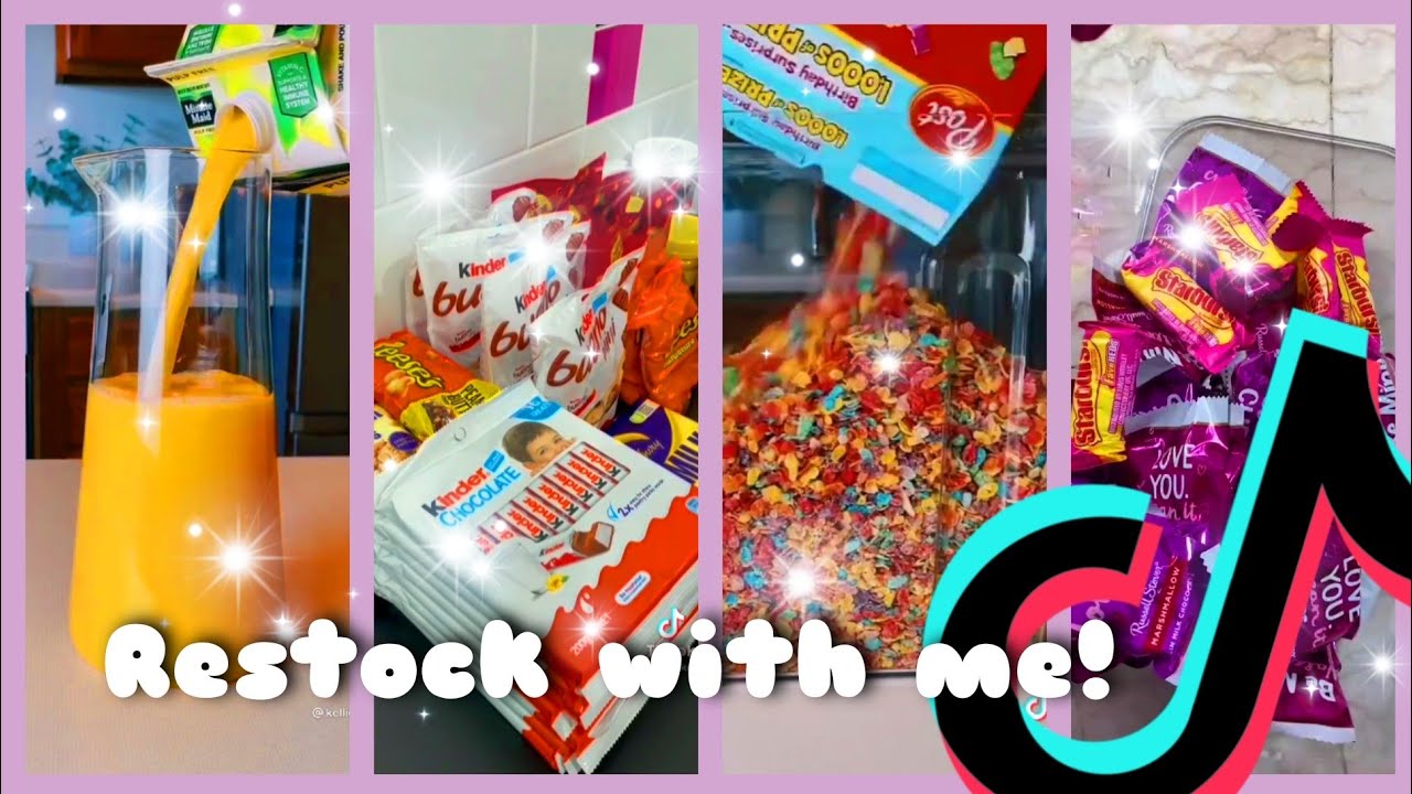 Food Restock and Organize Fridge | Tiktok Compilation | Tiktokitkat