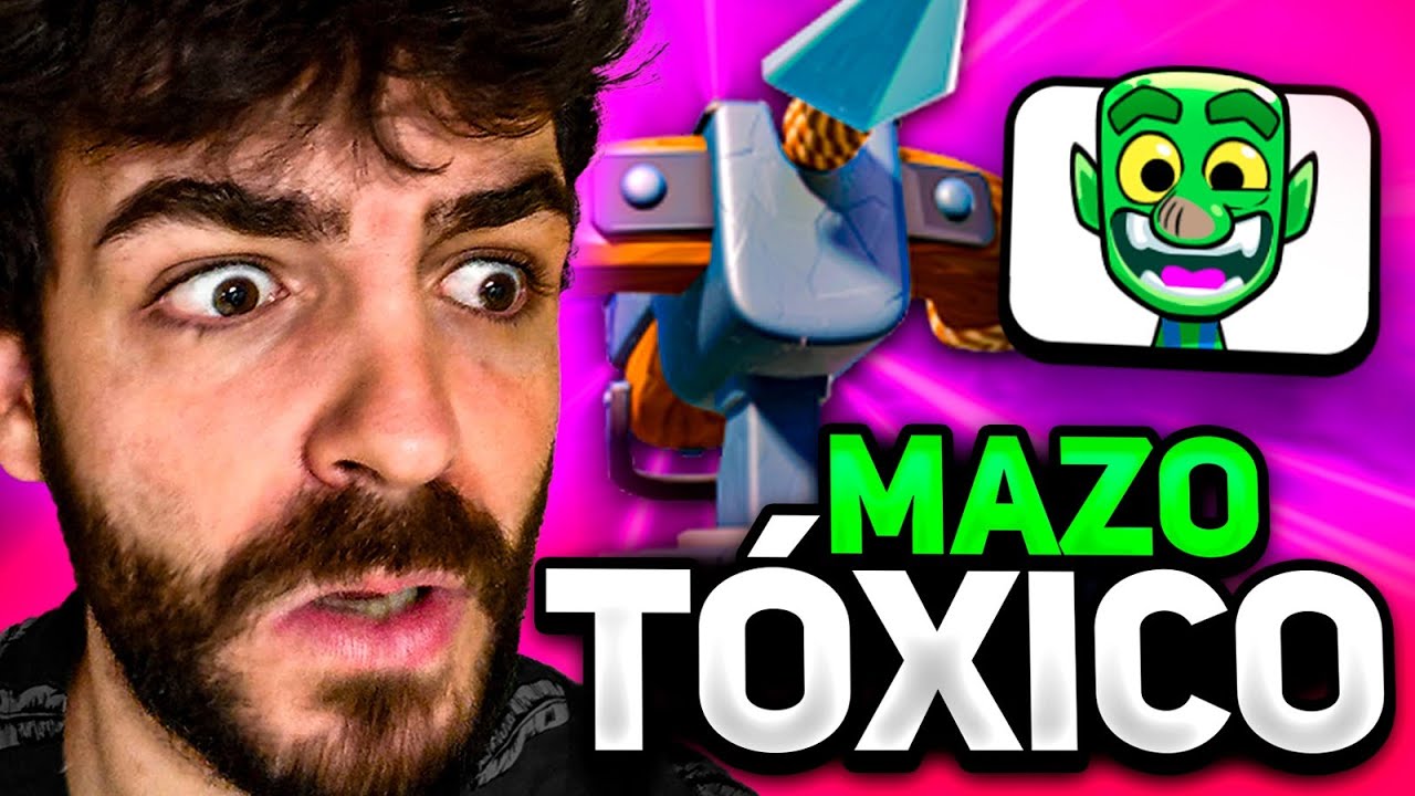 PONGO A PRUEBA EL MAZO DE BALLESTA MAS TOXICO DE CLASH ROYALE