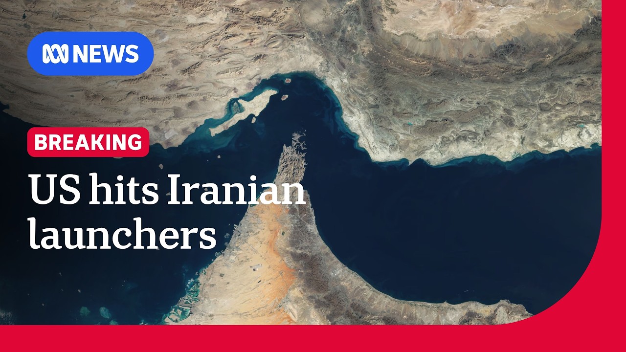 US strikes Iranian targets in Strait of Hormuz for first time in weeks | ABC NEWS