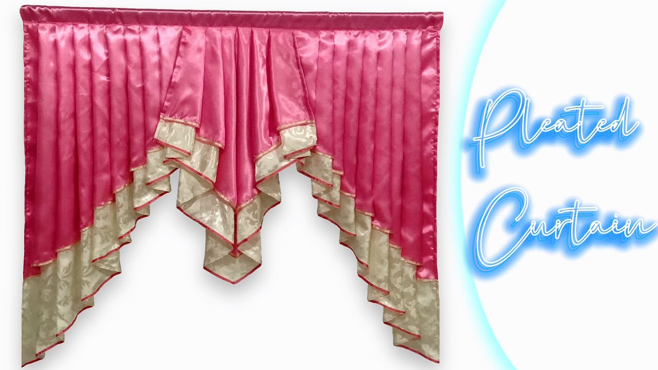 Pleated Curtain | How To Make Simple Curtain | Excellent way to decorate your rooms | eVin’s Work