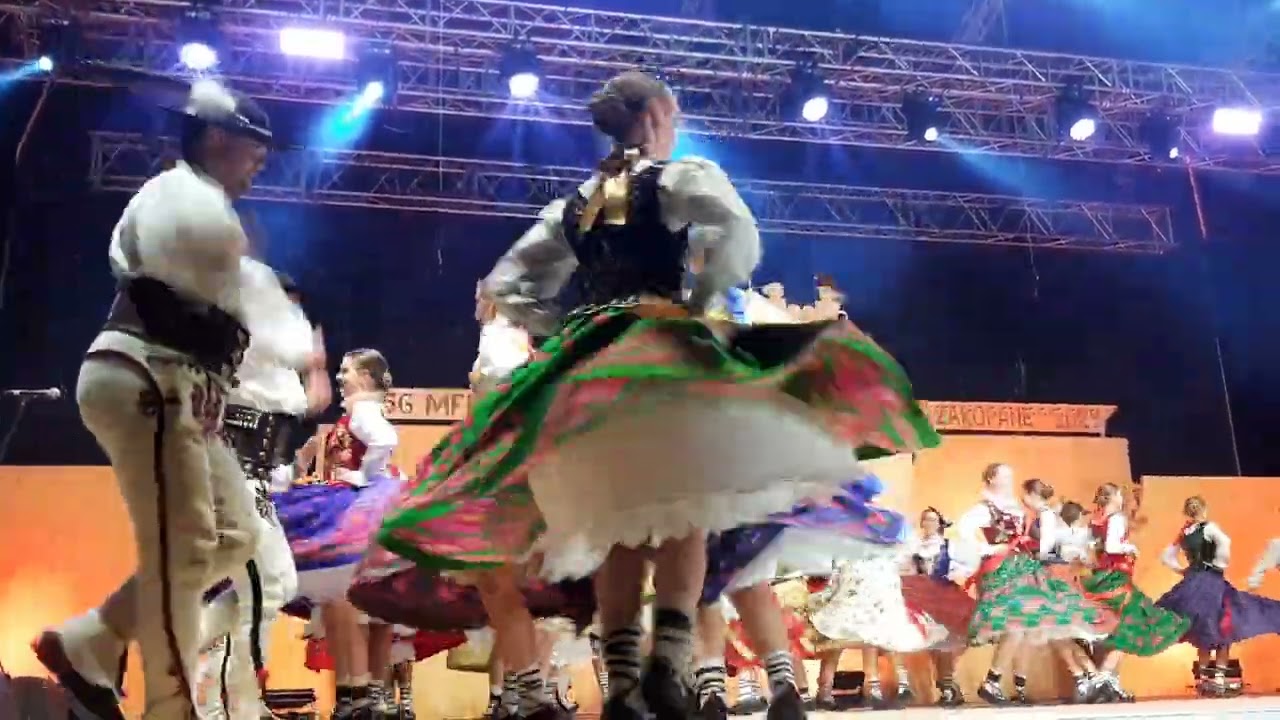 Zakopane. Koncert inauguracyjny Międzynarodowego Festiwalu Folkloru Ziem Górskich Zakopane 2025