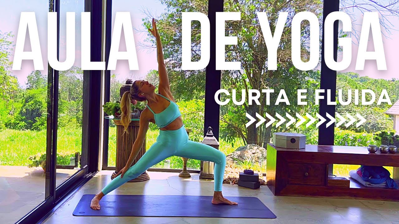 AULA DE YOGA CURTA E FLUIDA