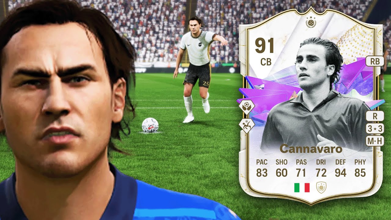 91 FUTURE STARS ICON FABIO CANNAVARO SBC PLAYER REVIEW | EA FC 24 ULTIMATE TEAM