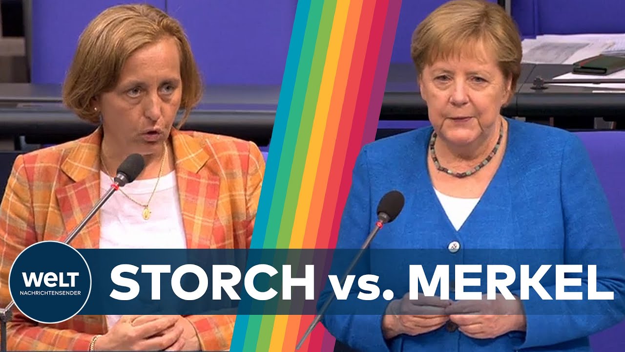 STORCH vs. MERKEL: Unterschiedlicher kann die Meinung zu Ungarns 