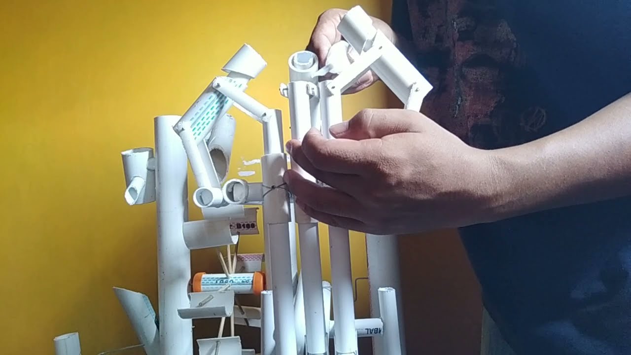 Membuat kincir air unik dan menarik||kincir air model baru belum pernah ada sebelumnya