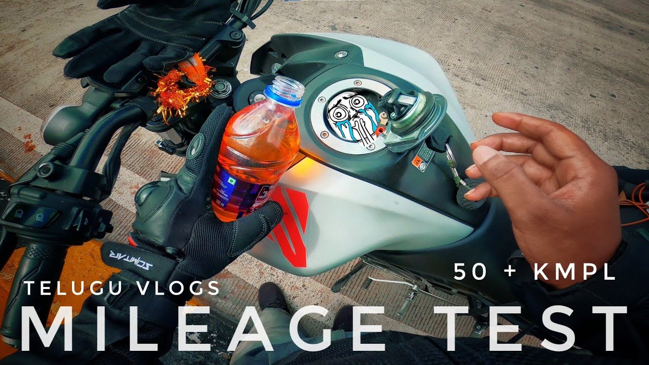 Mileage Test Of BS 6 MT 15 In Telugu , | TELUGUMOTOVLOGS | MT 15 | || THEVIPER || - #28