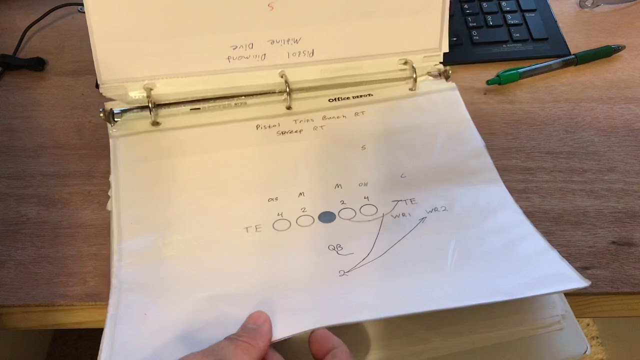 My First Football Playbook - Youth Football Playbook