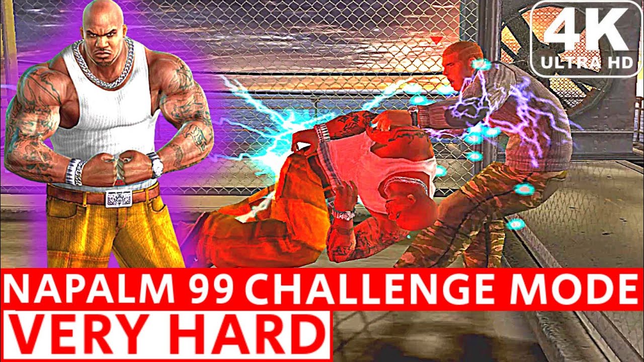 Urban Reign Napam 99 Challenge mode Very Hard difficulty 4K Ultra HD